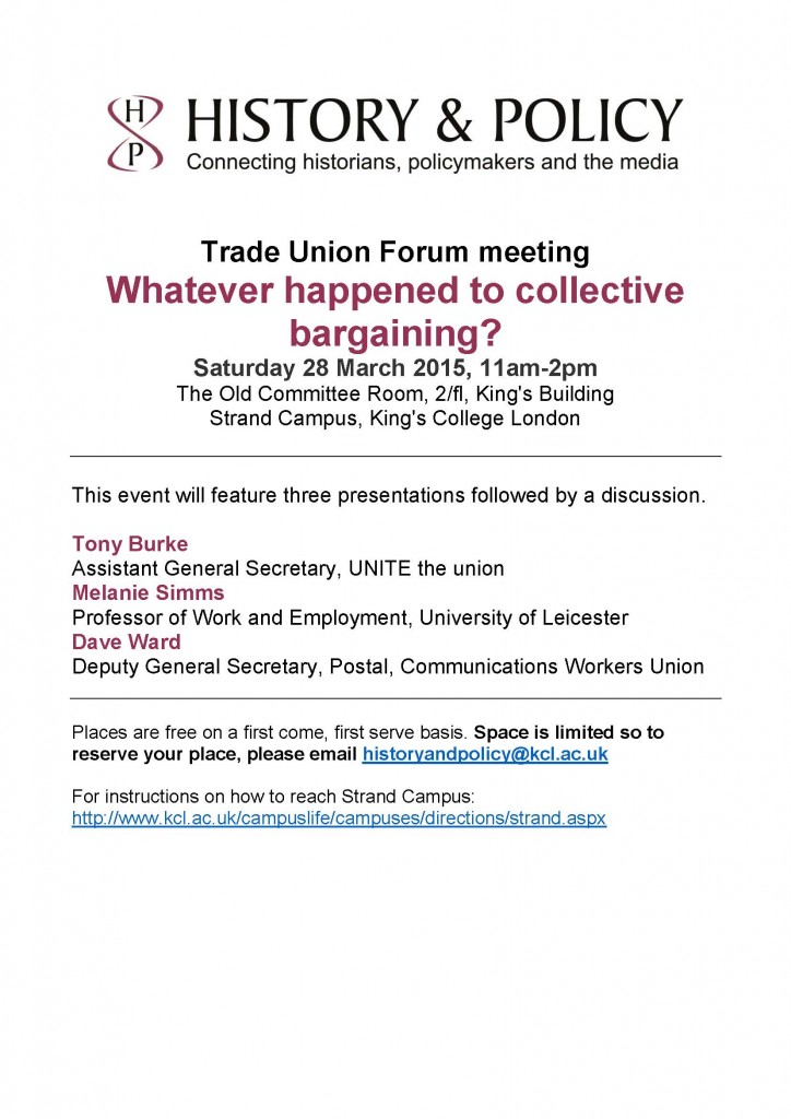 1 TUF_Collective bargaining_28 March 2015 FINAL